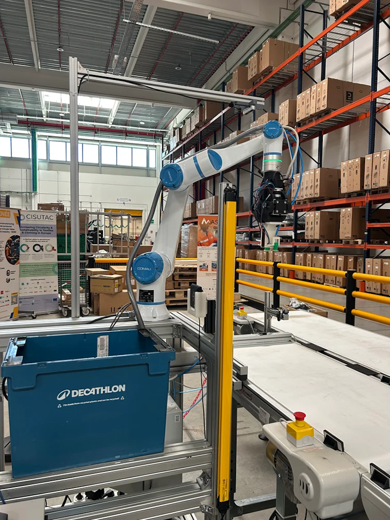 Comau 为 Decathlon 电商业务开发机器人订单预处理系统